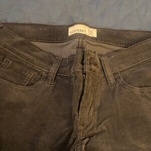 Old Navy Charcoal Corduroy Trousers - like new never worn